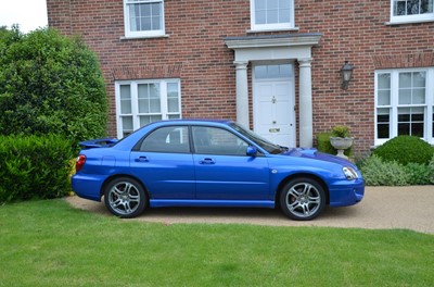 Lot 12 - 2005 Subaru Impreza 2.0 WRX AWD Turbo, 4 door saloon, reg. no. SD05 YEY