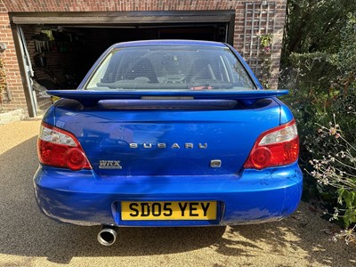 Lot 12 - 2005 Subaru Impreza 2.0 WRX AWD Turbo, 4 door saloon, reg. no. SD05 YEY