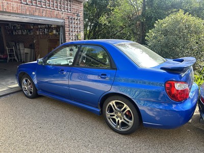 Lot 12 - 2005 Subaru Impreza 2.0 WRX AWD Turbo, 4 door saloon, reg. no. SD05 YEY