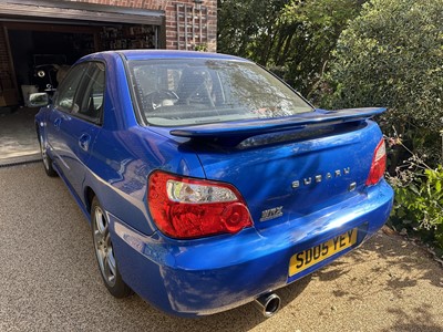 Lot 12 - 2005 Subaru Impreza 2.0 WRX AWD Turbo, 4 door saloon, reg. no. SD05 YEY