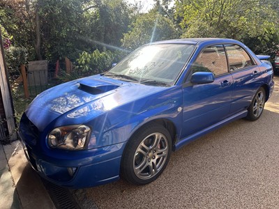 Lot 12 - 2005 Subaru Impreza 2.0 WRX AWD Turbo, 4 door saloon, reg. no. SD05 YEY