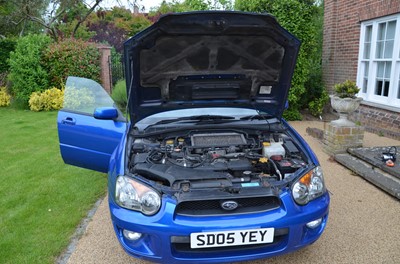 Lot 12 - 2005 Subaru Impreza 2.0 WRX AWD Turbo, 4 door saloon, reg. no. SD05 YEY