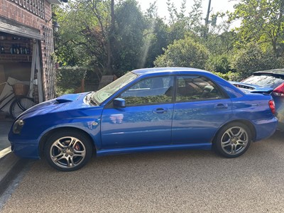 Lot 12 - 2005 Subaru Impreza 2.0 WRX AWD Turbo, 4 door saloon, reg. no. SD05 YEY