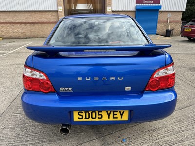 Lot 12 - 2005 Subaru Impreza 2.0 WRX AWD Turbo, 4 door saloon, reg. no. SD05 YEY