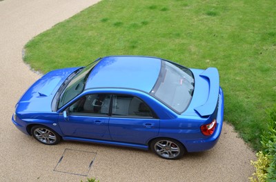 Lot 12 - 2005 Subaru Impreza 2.0 WRX AWD Turbo, 4 door saloon, reg. no. SD05 YEY