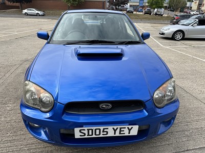 Lot 12 - 2005 Subaru Impreza 2.0 WRX AWD Turbo, 4 door saloon, reg. no. SD05 YEY