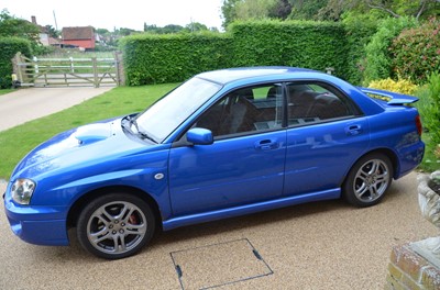 Lot 12 - 2005 Subaru Impreza 2.0 WRX AWD Turbo, 4 door saloon, reg. no. SD05 YEY