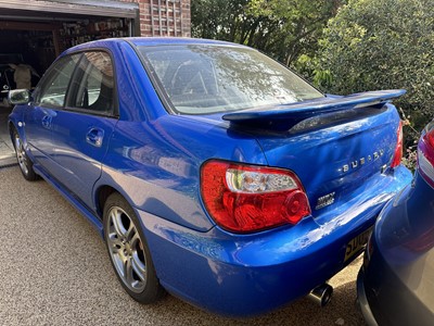 Lot 12 - 2005 Subaru Impreza 2.0 WRX AWD Turbo, 4 door saloon, reg. no. SD05 YEY