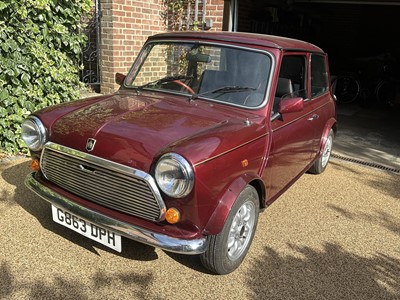 Lot 11 - 1990 Rover Mini 30, reg. no. G863 DPH