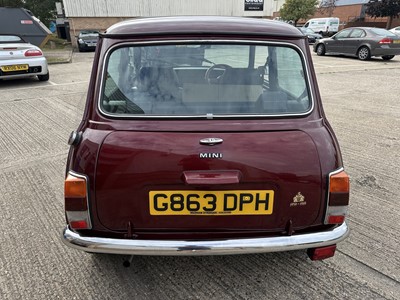 Lot 11 - 1990 Rover Mini 30, reg. no. G863 DPH