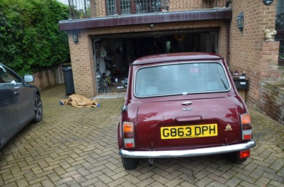 Lot 11 - 1990 Rover Mini 30, reg. no. G863 DPH