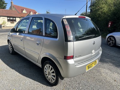 Lot 22 - 2007 Vauxhall Meriva 1.4 16v Club, manual, reg. no. BG07 YZB