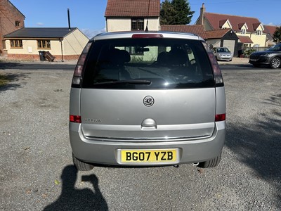 Lot 22 - 2007 Vauxhall Meriva 1.4 16v Club, manual, reg. no. BG07 YZB