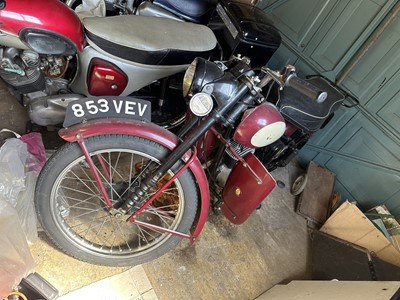Lot 28 - 1961 BSA 125cc motorcycle reg. no. 853 VEV