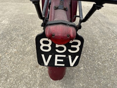 Lot 28 - 1961 BSA 125cc motorcycle reg. no. 853 VEV