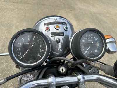 Lot 31 - 1977 Triumph Silver Jubilee Bonneville, 744cc motorcycle reg. no. VOO 99S