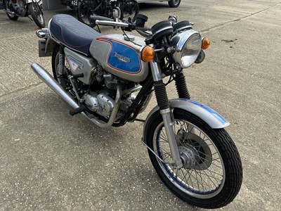 Lot 31 - 1977 Triumph Silver Jubilee Bonneville, 744cc motorcycle reg. no. VOO 99S