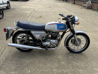 Lot 31 - 1977 Triumph Silver Jubilee Bonneville, 744cc motorcycle reg. no. VOO 99S