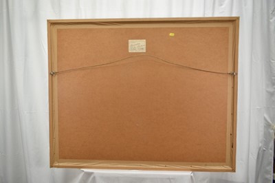 Lot 911 - *Sally McLaren (b.1936) limited edition etching - Blue Moon, signed and numbered 6/100, in glazed frame