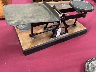 Lot 719 - Victorian set of postal scales