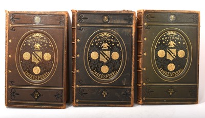Lot 702 - The National Shakespeare, published by William Mackenzie, 69 Ludgate Hill