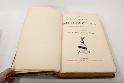 Lot 702 - The National Shakespeare, published by William Mackenzie, 69 Ludgate Hill