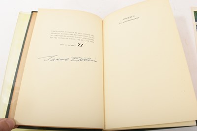 Lot 707 - Jacob Epstein, an autobiography, 1955, signed edition of 195