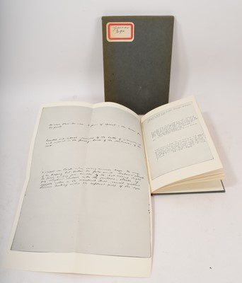 Lot 713 - James Joyce, Giacomo Joyce, 1968, 1st edition with copies of manuscript, original slip case.