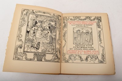 Lot 717 - William Shakespeare, A Midsummer Nights Dream, illustrated by Robert Anning Bell