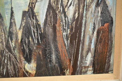 Lot 920 - *Humphrey Spender (1910-2005) oil on board - River Sun, signed and dated 1963, 81cm x 61cm, framed