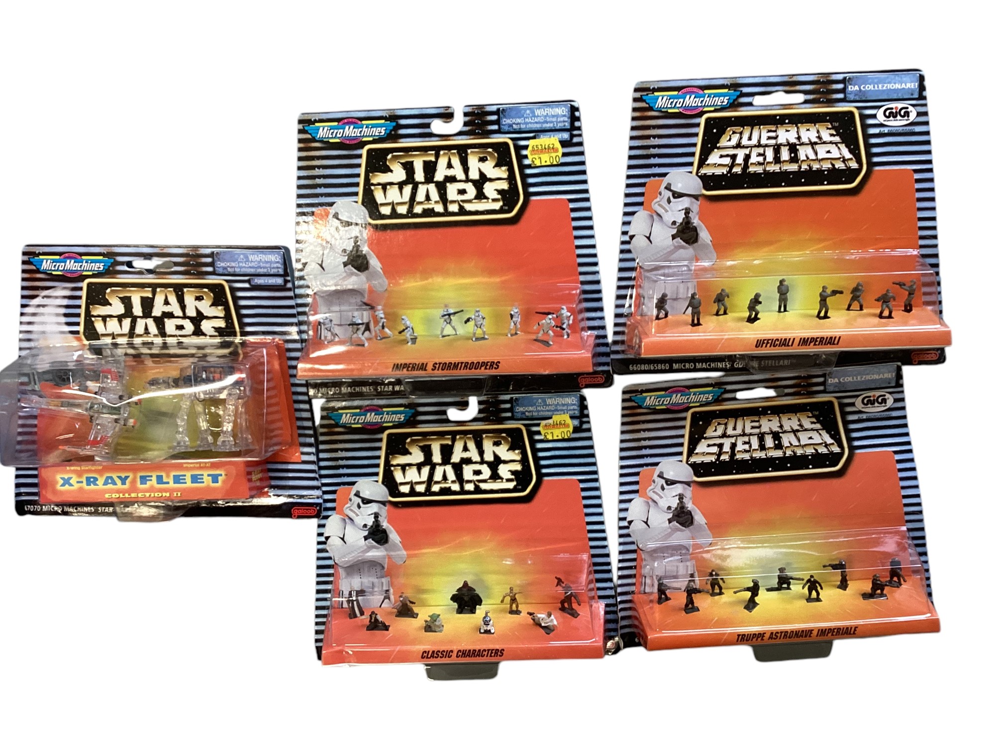 Lot 56 - Hasbro Micro Machines Star Wars including