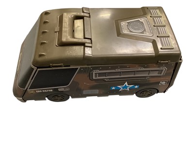 Lot 67 - Galoob (c1994) Mighty Morphin Power Rangers Micro Machines No.74700 (x5) & No.74710 (x3) (Complete Set), plus (c1991) Military Vehicle 13C-C5710 transforms into base