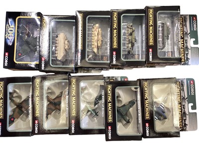 Lot 77 - Diecast Corgi Fighting Machines selection of boxed models (38)