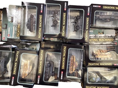 Lot 77 - Diecast Corgi Fighting Machines selection of boxed models (38)