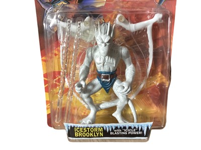 Lot 166 - Kenner (c1996) Gargoyles Icestorm Brooklyn, on card with bubblepack No.65544 (1)