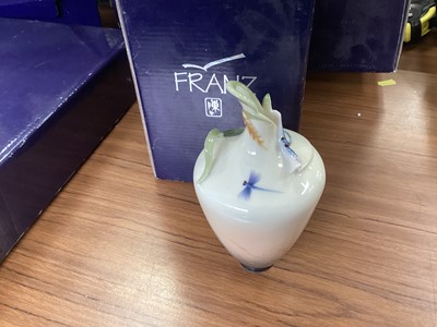 Lot 93 - Collection of ten boxed Franz porcelain items