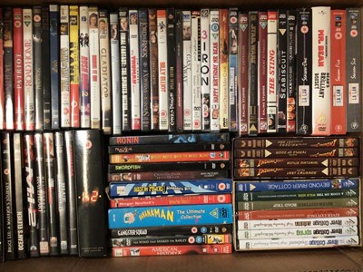 Lot 303 - Collection of DVDs and CDs (7 boxes)