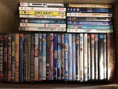 Lot 303 - Collection of DVDs and CDs (7 boxes)