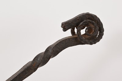 Lot 994 - Arts and Crafts wrought iron toasting fork