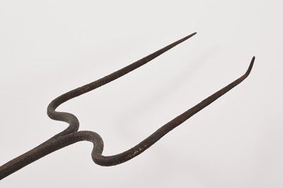 Lot 994 - Arts and Crafts wrought iron toasting fork