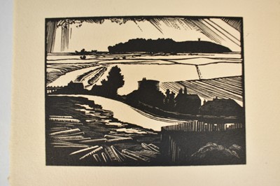 Lot 152 - Bertram Buchanan (b. 1881) collection of woodcut prints, unframed