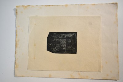 Lot 152 - Bertram Buchanan (b. 1881) collection of woodcut prints, unframed