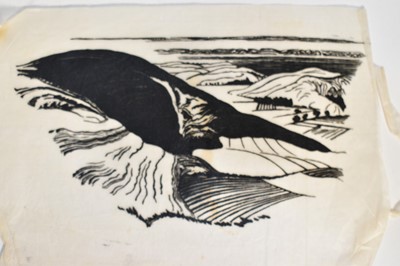 Lot 152 - Bertram Buchanan (b. 1881) collection of woodcut prints, unframed