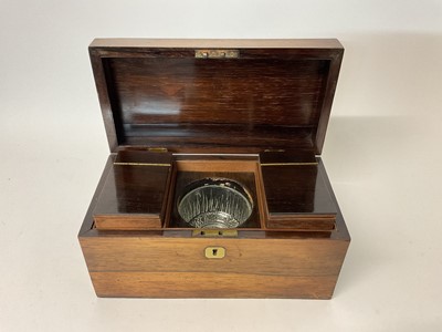 Lot 72 - Regency tea caddy