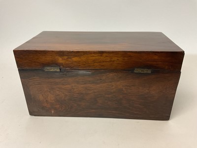 Lot 72 - Regency tea caddy