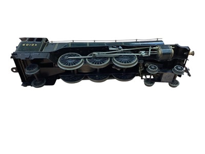 Lot 1784 - Railway O gauge Bassett Lowke 4-6-2 locomotive & tender Flying Scotsman No. 60103