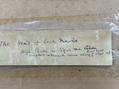 Lot 9 - Alister Macdonald, watercolour, Loch Nevis, signed and dated, 16cm x 25cm,and another by the same hand