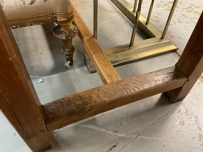 Lot 1606 - 19th French oak farmhouse table