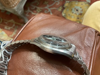 Lot 701 - Omega Speedmaster Professional stainless steel wristwatch 'The First Watch Worn on The Moon'