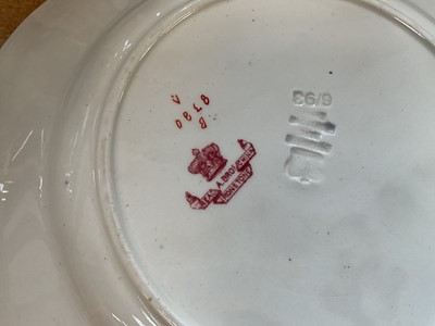 Lot 5078 - Pair of Ashworth Ironstone plates